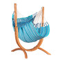 La Siesta Udine Organic Azure - Függőfotel állvánnyal